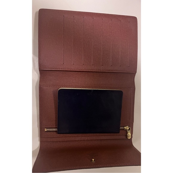 LOUIS VUITTON Porte Tresor Etui Papier Travel ~ Passport Wallet | Vintage - Picture 13 of 16